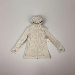 Women Long Sleeve Zip Up St. John’s Bay Size Medium Gray Msrp $64